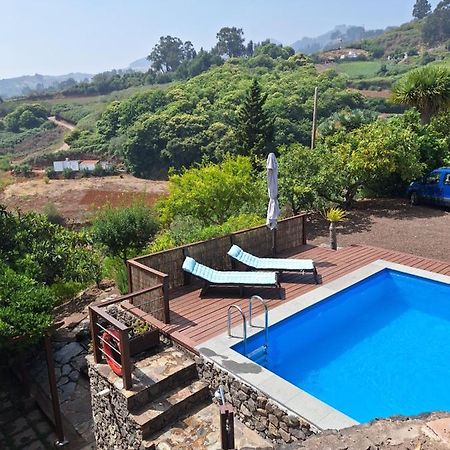 Casa Rural Con Piscina Privada El Roble Moya  Dış mekan fotoğraf